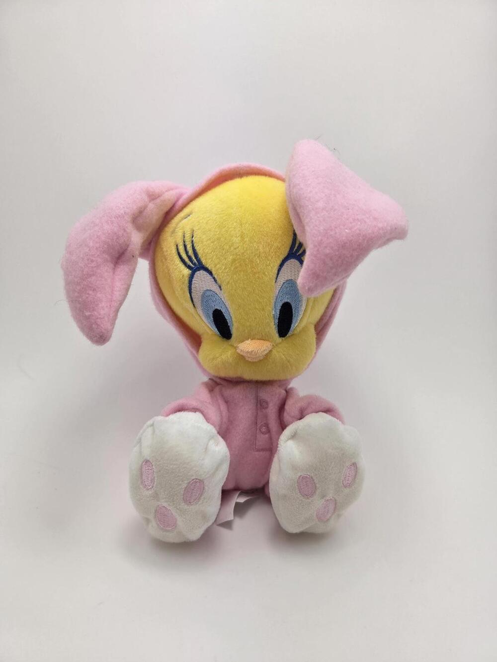 Hallmark Looney Tunes Tweety Bird Oh So Tweety Pink Easter Bunny (7 inch)
